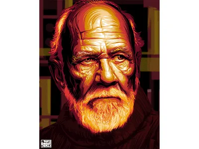 Vector Art - Old Man a.taymour abdelrahman taymour art artwork drawing illustration photoshop taymour vector art vector illustration
