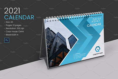 Desk Calendar 2021 business calendar calendar calendar 2021 clean corporate calendar creative desk calendar 2021 desktop calendar minimal photoshop template psd