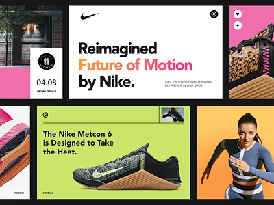 Nike Running Experience brand identity brand sign branding business design halo halo lab identity logo logo design logotype marketing packaging smm startup