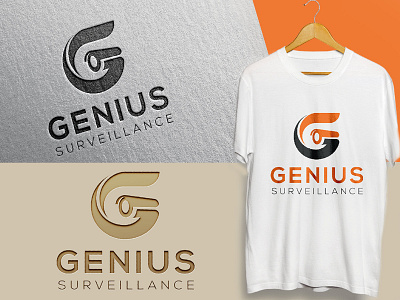 logo Genius surveillance logo design logos logotype