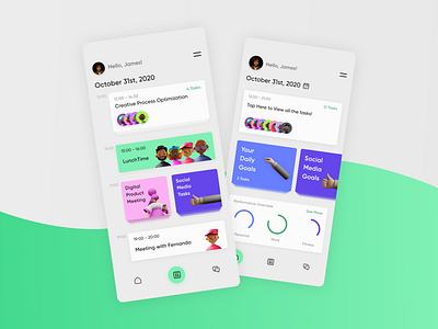 Task Management App 3dillustration app appdesign design list minimal modern design task task management task manager taskmanager uidesign uxdesign