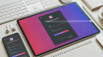 KMA-Tech - School project design minimal ui ux web website