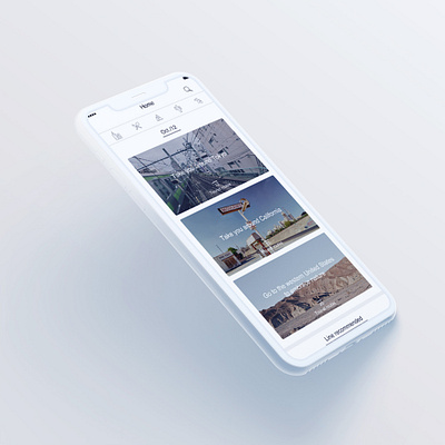 Yologoer App for Extreme Sports Experiences app concept app design app ui