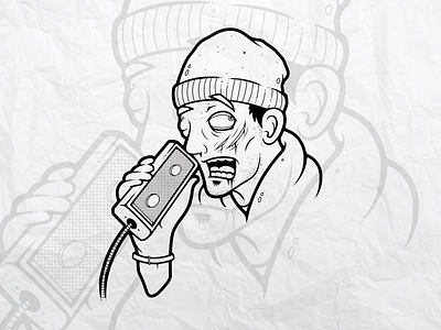 Lovecraftober #4 - RADIO [At the montains of madness] atthemontainsofmadness black white blackandwhite hplovecraft illustration inktober inktober2020 inktoberbr inktoberbrasil lineart lovecraft mayday montainsofmadness radio