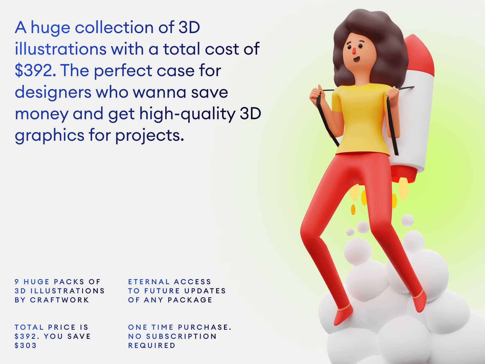 New 3D Illustration Bundle 🪄 By Craftwork Studio For Craftwork On Dribbble