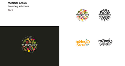 Mango Salsa animation branding design illustration