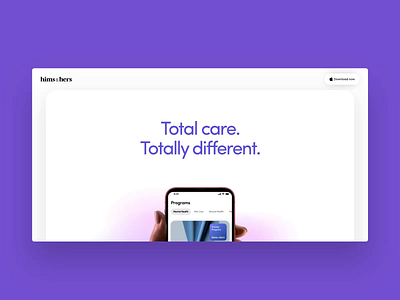Webflow build | hims & hers animation buildbites scroll storytelling webflow