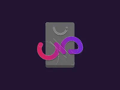 ص Logo for Shafiyya's Store concept design grid grid logo icon logo logo design