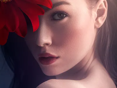 Flora / 紅 art artist artwork creator graphic graphicart graphicdesign graphicdesingner graphics photocollage photomanipulation photoretouch photoshop