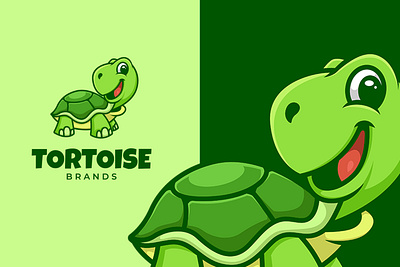 Tortoise Brand animal cartoon cartoon character cartoonlogo cartoonmascot character illustration logo mascot tortoise turtle