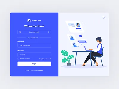 Login Screen 2022 arslan design german illustration login page popular signup trend ui ux web welcome back