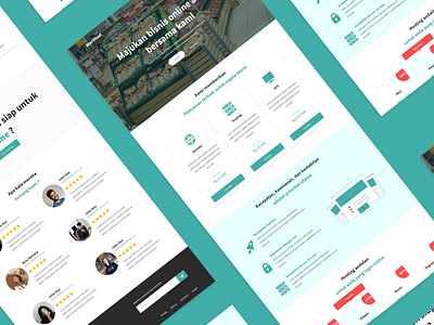 MariHost - Design UI Concept branding design designui landing page landing page design ui uidesign web