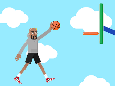 DUNK airjordan aj basketball dunk illstration nike slamdunk