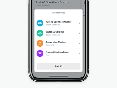 Insurance iOS App app insurance insurance app ios mobile app ui ui design ux