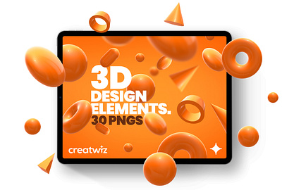 Free 3D design elements 3d 3d art c4d circle concept design design element donut element floating floating object free freebie freebies minimal modern shape symbol ui ui kit