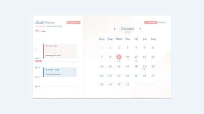 DailyUI #038 - Calendar 038 100days app calendar calendar ui dailyui design figma planner ui ux web