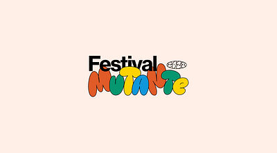Festival Mutante branding design graphic design illustration logo typography vector