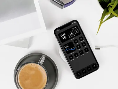 Black Icon Set for iOS 14 appstore black black white home screen home screen design home screen icons icon set icons ios ios 14 ios app iphone iphone home screen minimalistic minimalistic design system icon ui