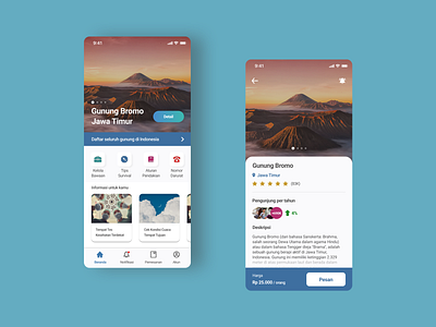 mountain peak registration application in Indonesia holiday holidays indonesia mobile app mountain mountains registration travel travel app traveling ui ui ux ui design uidesign uiux user user experience user interface user interface design userinterface