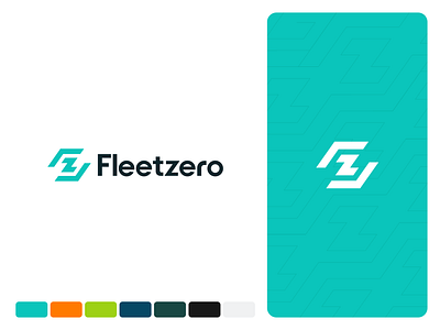 Fleetzero Concept 2 brand branding color energy fleet green logo logomark modern ship shipping