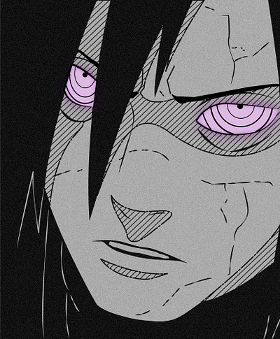 Uchiha Madara adobe anime illustrator madara naruto uchiha vector vector art vectorart