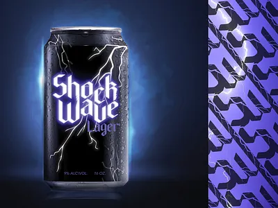 Shock Wave Branding and Packaging branding design graphic design logo packaging product design typography vector