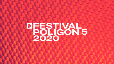 Festival Poligon 5 3d cinema4d culture design literature logo