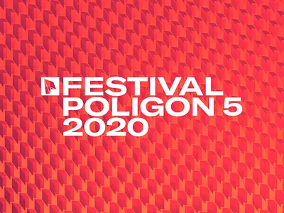 Festival Poligon 5 3d cinema4d culture design literature logo