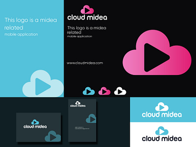 Cloud Midea branding business design fiverrgigs graphic design latter mark logo logo animation logo design logo design branding logo designer logo icon logo idea logo ideas logo identity logo inspiration logo mark logodesign logotype usa