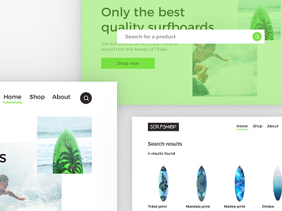 Daily UI Day 22 - search dailyui ui design