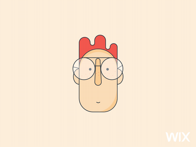 Wix "Designer's Mind" Contest post after effect animation animation 2d motion design wix