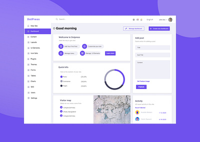 CMS Design cms cms design dashboard ui