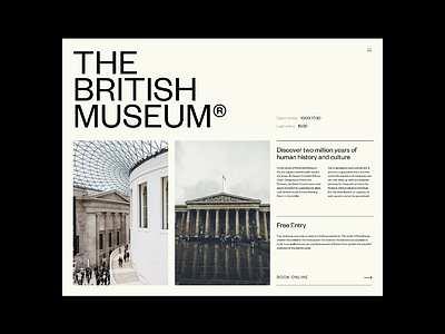 The British Museum - Exploration art direction british museum color colors design exloration font fonts hierarchy layout museum swiss typography ui user interface wip