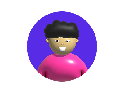 3D Boy Look 3d avatar branding design dp flat graphic design illustration image picture profile vector