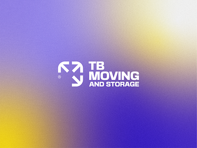 TB Moving and Storage | Logo Concept abstract arrow backgorund box colors craineffect design gradient house icon location logo logodesign minimal movers moving movingandstorage noise storage