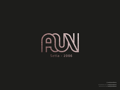 Aulia Nasution Personal Branding | Logo artwork brand branding corporate identity creative elegant graphic deisgn icon identity illustration letter lettering lettermark logo logo design logodaily logotype personal branding personal logo vector