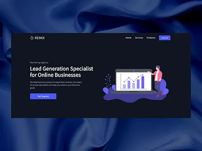 Remix Responsive Theme app branding css3 design illustration marketing typography ui ui ux ui design uidesign web design web designer webdesign website