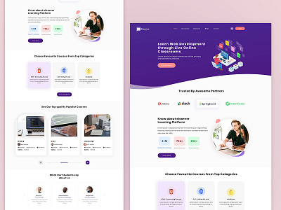 Best UI/UX Design for Online Learning Platforms education education app education logo education website learning app learning platform onlinelearning ui uidesign uiux ux ui webdesign webdevelopment webpage