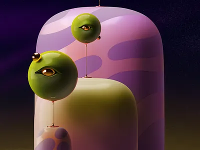 Mystery hole 2d 3d art illustration surreal surrealism