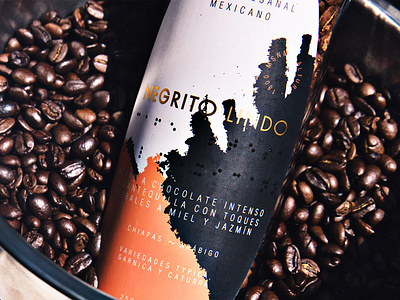 Negrito Lindo Premium Coffee branding brandmark cafemexicano chiapas coffee cofffeepackaging logo mexicancoffee mexicano mexico oaxaca packaging premium