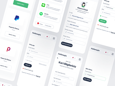 HizliOnayla ✶ Mobile App design mobile mobile ui mobileapp ui ux web website