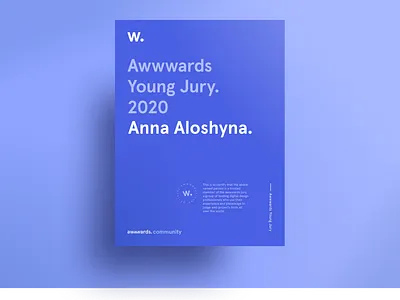 Awwwards Young Jury achievement awwwards competition design ui ux website young jury