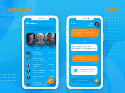 DailyUI_013_Direct Messaging daily daily 100 challenge daily ui daily ui 013 daily ui design challenge dailyui dailyui013 dailyuichallenge design direct messaging interface message messages messages app messaging messaging app ui ux