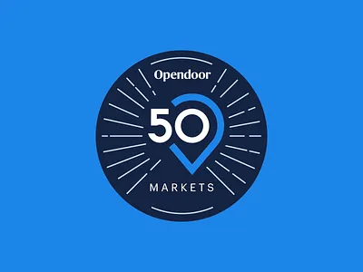 Opendoor 50th market milestone animation brand design branding design holt510 illustration illustrator landscape logo oakland san francisco texture