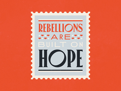 Vectober 10 // Vote 2020 2020 biden feminine hope illustration motivational one postage quote rouge stamp star starwars texture vintage vote