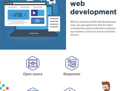 php Web Development branding company computer creativity digital dribbble best shot dribble php php script