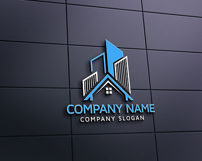 Real Estate Logo, Property, Mortgage, Home, Building Logo Design real estate unique logo