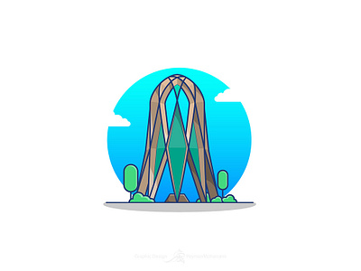 Tomb of Omar khayyam abstract adobe art design graphic illustration illustration art illustrator iran khayyam tourism vector ایران خیام شاعر