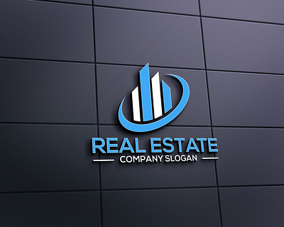 Real Estate Logo, Property, Mortgage, Home, Building Logo Design real estate unique logo