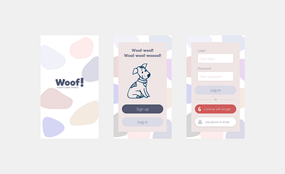 Pet Care @daily ui @dailyui @design app ui ux